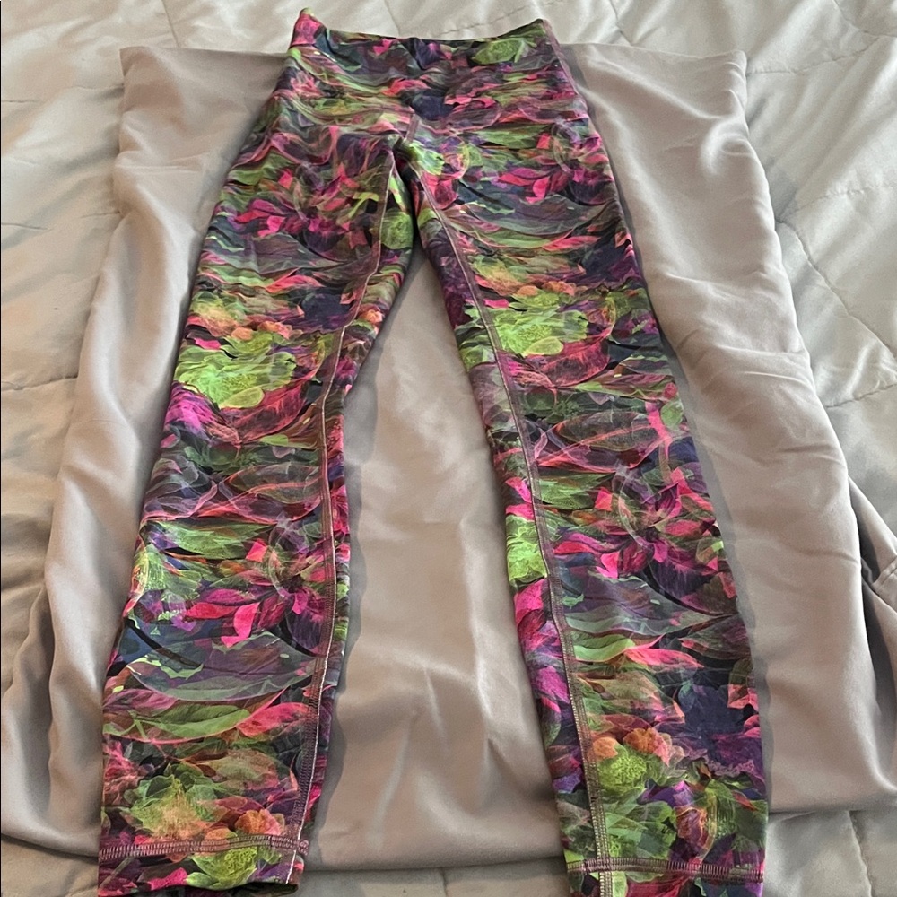 Vibrant Multicolor Lululemon Leggings